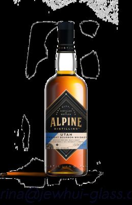 kaufen 750ml Apline Whiskey  Glass Bottle -Customization, Super Flint Glass Bottle, American Rum Online-Herstellung