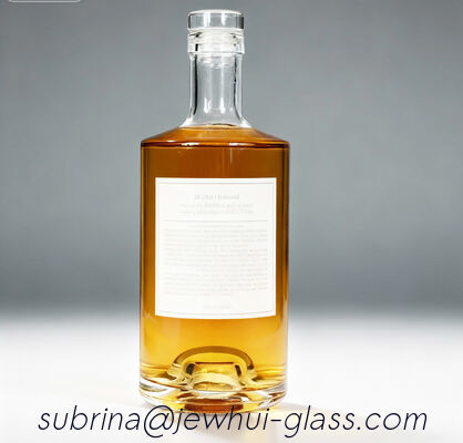 kaufen 750ml Jersey Whiskey Glasflasche - Individualisierung, Super Flint Glasflasche, Amerikanischer Rum Online-Herstellung