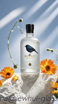 kaufen 750 ml Glasflasche für Wodka - Anpassung, Super Flint Glasflasche, Luxusflasche Online-Herstellung