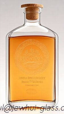 kaufen Massive Seitenkanten für Xo, Brandy, Whisky Hochwertige Glasflasche Online-Herstellung