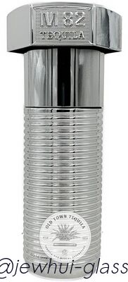 kaufen Extra Enejo, Reposado, Silberne Tequila Glasflasche, Super Flint Glasflasche mit Glasverschlüssen Online-Herstellung