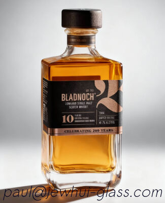 kaufen Super Flint Diamantschliff Glas Karaffe, XO, Brandy, Wodka, Likör, Gin, Rum, Tequila, Whisky, Brandy Spirituosen Glasflasche mit massivem Glasstopfen Online-Herstellung