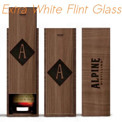 kaufen Luxusholzkiste-Alkohol-Verpackenkasten-Laser Logo Whiskey Packaging Boxes online manufacture
