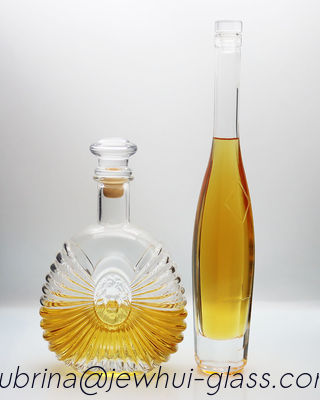 kaufen Wein-Glasflasche Diamond Super Premium Printing Golden des Eis-375ml Online-Herstellung