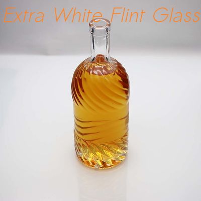 kaufen Prägeartige Wein-Glas-Flasche Logo Sculpture Luxury Spirits Bottles 850g 750ml online manufacture