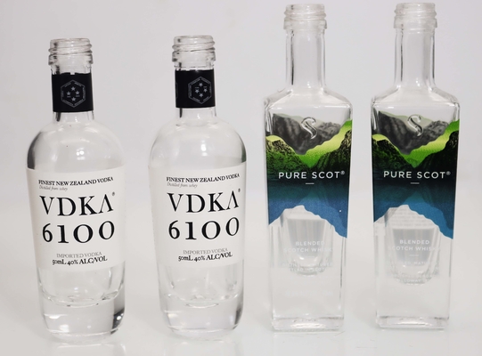 Guter Preis Glas Aviv 50ml füllt mit Siebdruck der Überwurfmutter-100ml 200ml ab Online
