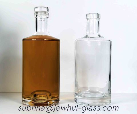 Guter Preis 750ml Jersey Whiskey Glasflasche - Individualisierung, Super Flint Glasflasche, Amerikanischer Rum Online