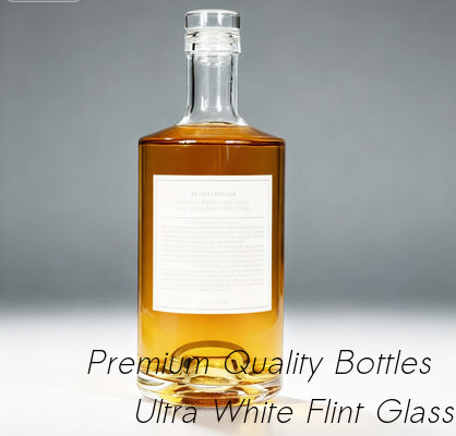 Guter Preis 750ml Jersey Whiskey Glasflasche - Individualisierung, Super Flint Glasflasche, Amerikanischer Rum Online