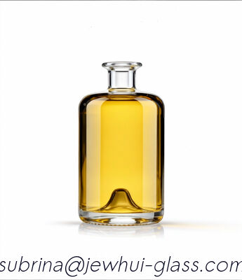 Guter Preis Apotheker 75cl oder 70cl Runde mit Push up Premium Clear Whiskey Glasflasche Online