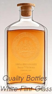 Guter Preis Massive Seitenkanten für Xo, Brandy, Whisky Hochwertige Glasflasche Online