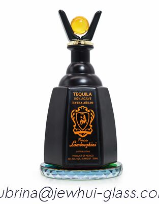 Guter Preis Extra Enejo, Reposado, Silberne Tequila Glasflasche, Super Flint Glasflasche mit Glasverschlüssen Online