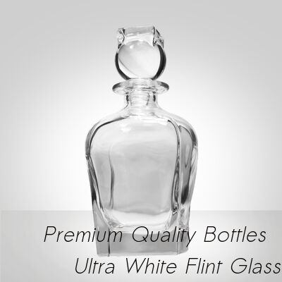 Guter Preis Debossing Prägung Schriftzug Runde Glasflasche SGS FDA Online