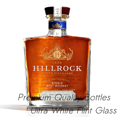 Guter Preis 500 ml/ 700 ml leere Glasflasche Xo, Brandy, Whisky Extra White Flint Individuelle Flasche Online
