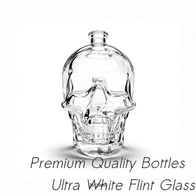 Guter Preis 3000 ml Glasflasche für Cystal Head Vodka/Super-Flickenglasmaterial Online