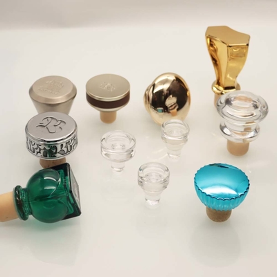 Guter Preis Natürliche Cork Aluminum Champagne Liquor Bottle-Schließungen ISO9001 Online